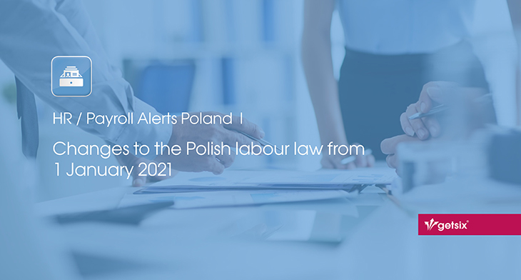 Changes to the Polish labour law from 1 January 2021