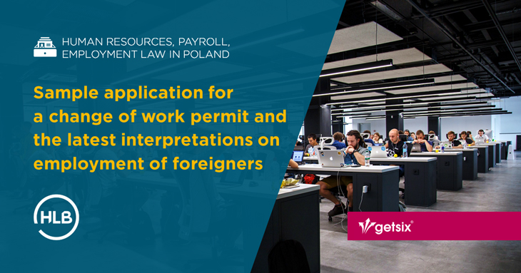 Sample application for a change of work permit and the latest interpretations on employment of foreigners
