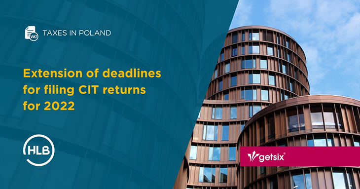 Extension of deadlines for filing CIT returns for 2022