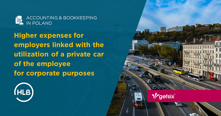 Higher expenses for employers linked with the utilization of a private car