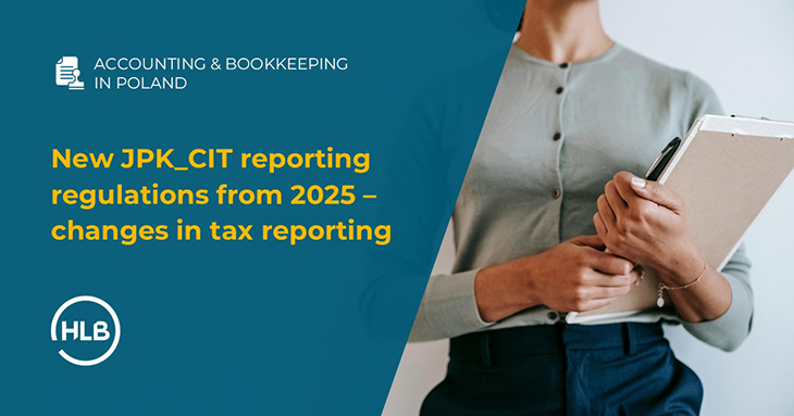 New JPK_CIT reporting regulations from 2025 - changes in tax reporting