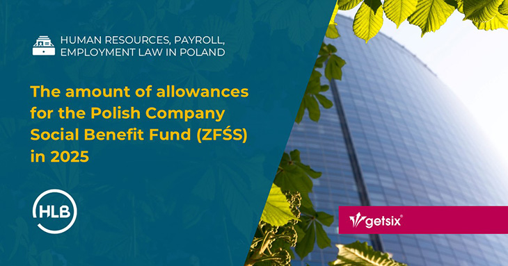 The amount of allowances for the Polish Company Social Benefit Fund (ZFŚS) in 2025