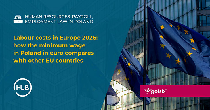 Labour costs in Europe 2026: how the minimum wage in Poland in euro compares with other EU countries